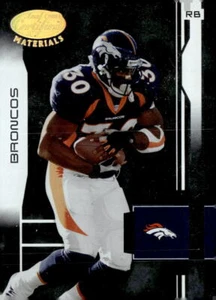 Materiales certificados Leaf 2003 #55 Terrell Davis - Imagen 1 de 2