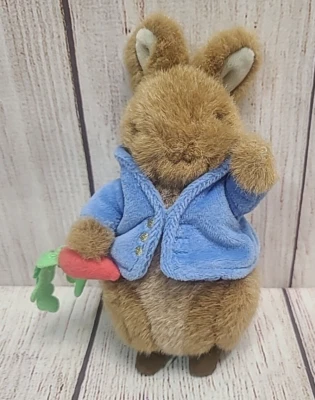 Beatrix Potter Plush Peter Rabbit Stuffed Bunny Frederick Warne 7" 2006 - Image 1 of 4