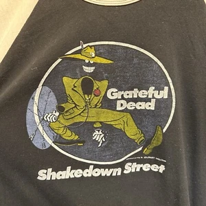 Vintage Grateful Dead Shakedown Street Raglan T Shirt Gilbert Shelton 1978 - Picture 1 of 7