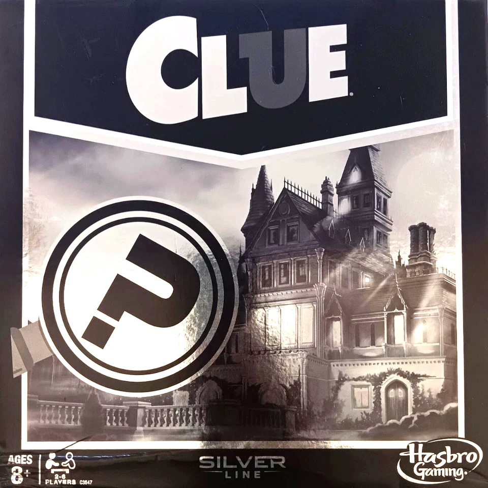 Juego de mesa individual Clue Silverline piezas y piezas de repuesto - tú eliges Foto 1 de 4