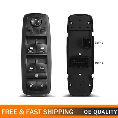 For 2009 2010 2011 2012 Dodge Ram 1500 2500 3500 Driver Side Power Window Switch Foto 1 de 4