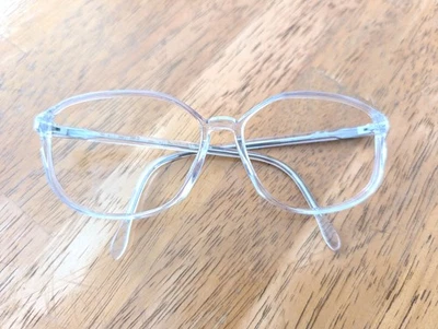 Silhouette Translucent Eyeglass Frame Clear M 1820 Col 9648 Size 56-14 Womens - Image 1 of 4