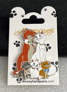 Prendedor Disney DLRP The Aristocats Family Marie Berlioz Toulouse Disneyland París - Imagen 1 de 1