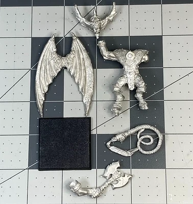 Vintage metal BLOODTHIRSTER OF KHORNE Realm of Chaos GW Oldhammer OOP 40K SIM R3 - Image 1 of 2