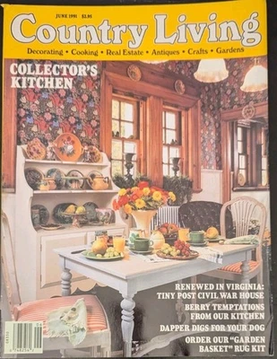 Журнал Country Living июнь 1991 - Изображение 1 из 4