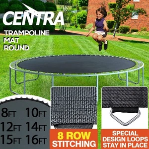 Centra Replacement Trampoline Mat Round Outdoor Spring Spare 8/10/12/14/15/16FT - Picture 1 of 50