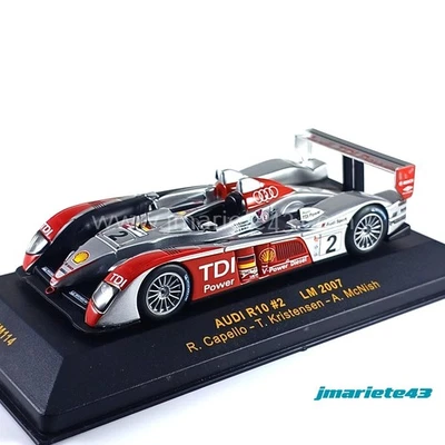 Audi R10 #2 R. Capello - T. Kristensen - A. McNish Le Mans 2007 1:43 IXO - Immagine 1 di 4