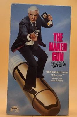 The Naked Gun VHS 1989 Leslie Nielsen **Buy 2 Get 1 Free** - Image 1 of 3