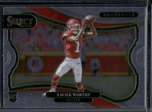 2024 Select Xavier Worthy Snapshots RC - Picture 1 of 2