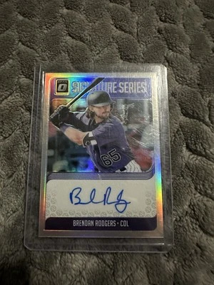 2018 Panini Donruss Optic - Signature Series Brendan Rodgers #SS-BR (AU, RC) - Image 1 of 2