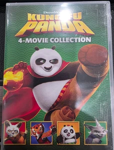 Kung Fu Panda 4 Movie Collection DVD  NEW - Imagen 1 de 2