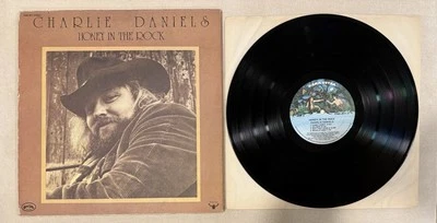 THE CHARLIE DANIELS BAND HONEY IN THE ROCK  Vinyl LP EX/VG Play tested Vacuumed - Image 1 of 4