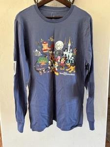 Walt Disney World 50th Anniversary Mickey & Friends Shirt Adult Sz L BoxLunch - Picture 1 of 6