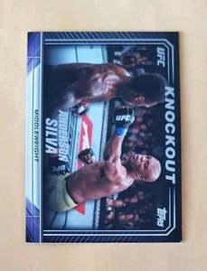 2024 Topps UFC Knockout Anderson Silva #40 - Picture 1 of 3