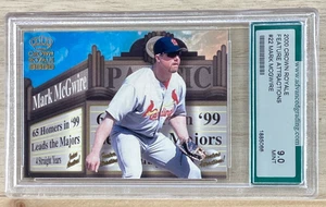 2000 Crown Royale Feature Attractions - #22 Mark McGwire - Graded - Picture 1 of 2