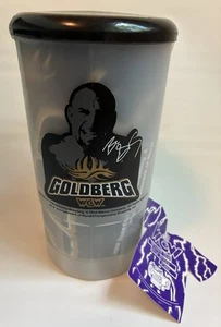 NOS SEALED Vtg WCW Bill Goldberg Mug T's 32 oz plastic mug & T-shirt Black XL - Picture 1 of 9