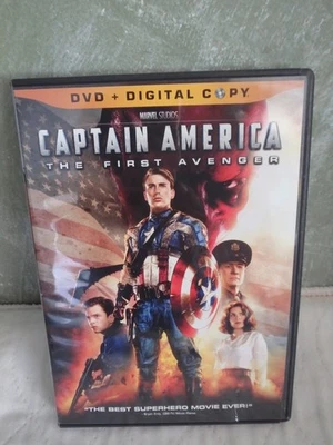 Captain America The First Avenger DVD and Digital Copy 2011 Marvel Studio - Image 1 of 2