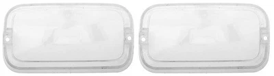 1972-74 Plymouth Barracuda Cuda; Park Lamp Lens; Pair - Image 1 of 4