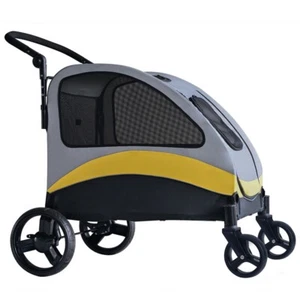 Extra Groß Faltbar Hundewagen Hundebuggy Buggy Hundeanhänger Fahrradanhänger - Bild 1 von 1