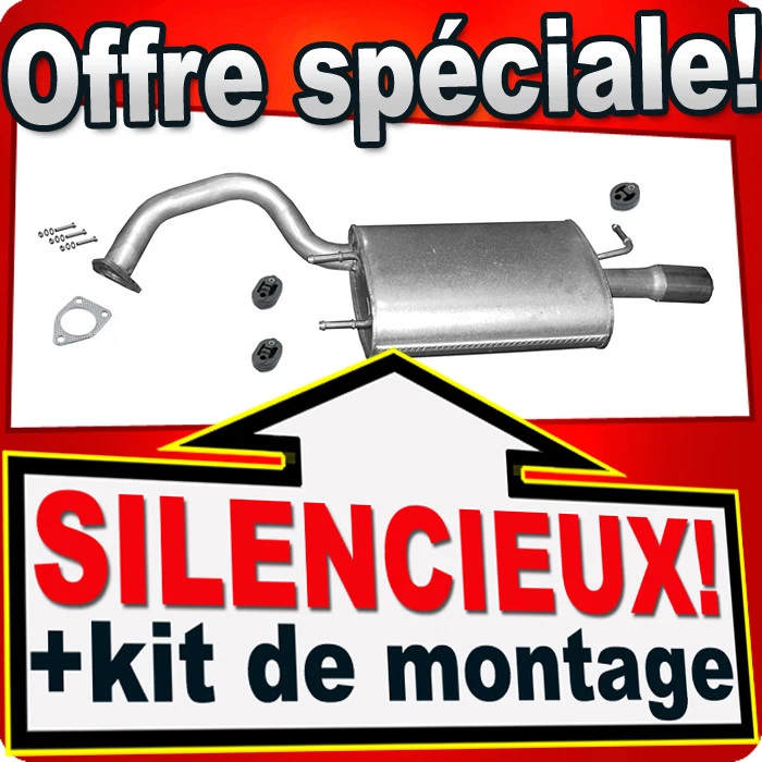 Silencieux Arriere pour MITSUBISHI GALANT 2.0 échappement - Photo 1/1