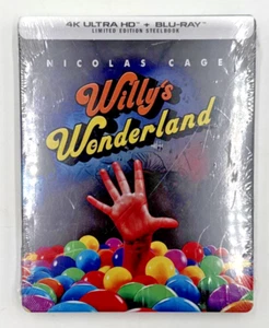 Willy's Wonderland Limited Edition Steelbook (4K UHD+Blu-ray) Factory Sealed - Picture 1 of 3