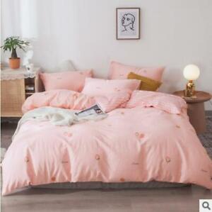3D Cute Strawberry ZHUA4179 Bed Pillowcases Quilt Duvet Cover Set Queen King Zoe