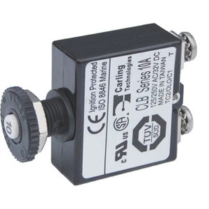 Blue Sea Push Button Reset Only Screw Terminal Circuit Breaker - 10 Amps - Picture 1 of 1