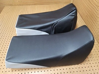YAMAHA BLASTER 200 YFS200 SEAT COVER 1988 TO 2006 MODEL (BLACK&SILVER) (Y*-87) - Bild 1 von 4