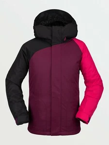 2021 Nueva con etiquetas Volcom Westlies Girls CHAQUETA AISLADA 160 M USD Púrpura Vibrante 2 Capas - Imagen 1 de 3