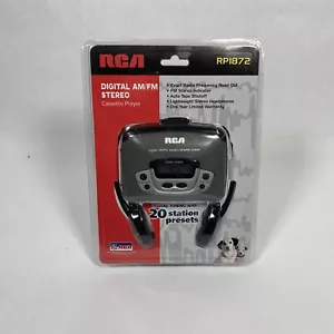 Reproductor de casete estéreo vintage RCA AM/FM RP1872 NUEVO - Imagen 1 de 5