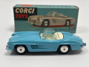 Miniature 1:43 - CORGI TOYS - MERCEDES BENZ 300SL 300 SL OPEN ROADSTER N°302 - Imagen 1 de 22