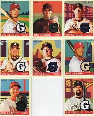 2007 Upperdeck Goudey  Mini Jersey's    ***YOU PICK*** - Image 1 of 2