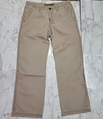 Pantalones BKE Maxwell Beige Tostado Caqui Senderismo Preppy Para Hombre 36x34 Foto 1 de 4