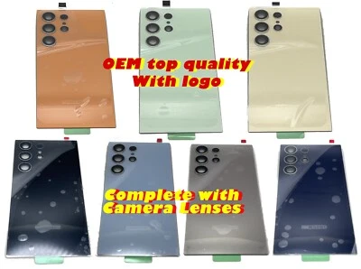 Carcasa trasera de cristal para puerta de batería Samsung Galaxy S24 Ultra Foto 1 de 3