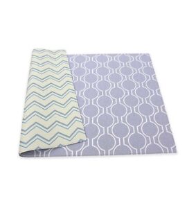 BABY CARE™ Circle Raum Reversible Play Mat in Cream/Grey. (1piece Doublesided)