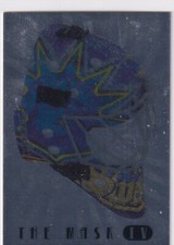 06/07 ITG BETWEEN THE PIPES HENRIK LUNDQVIST MASK IV SILVER PARALLEL #12