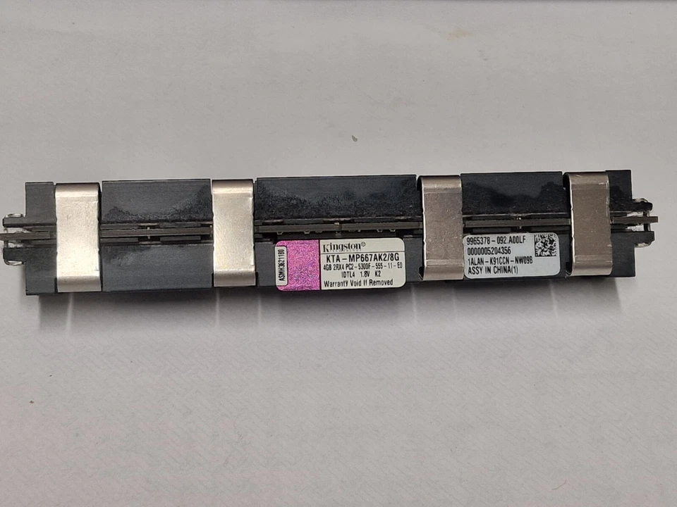 Mac Pro 4GB Kingston PC2-5300 667MHz DDR2 ECC FBDIMM RAM - KTA-MP667AK2/8G - Image 1 of 4