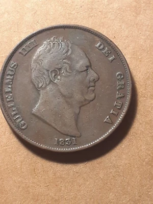 1831 PENNY GREAT BRITAIN WILLIAM IV - Image 1 of 2