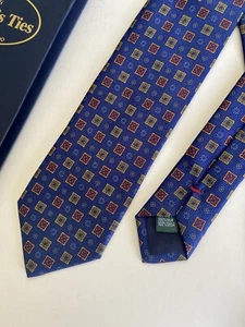 Zadi ANDREW'S Ties Men's Silk Tie Italy New - Picture 1 of 11