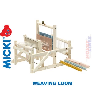 WEAVING LOOM Kit with Yarn Wooden Frame Micki Sweden 10-2234-00 - Picture 1 of 5