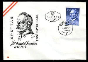 Austria 1056 FDC-Salzburgo, 100 cumpleaños honesto - Imagen 1 de 1