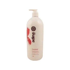Adina Coconut Natural Hand and Body Lotion with Vitamin E & Almond Oil 1 Liter - Picture 1 of 7