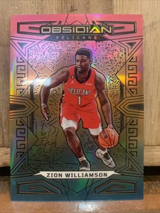Zion Williamson 2022-23 Panini Obsidian Electric Etch Neon Flood SSP