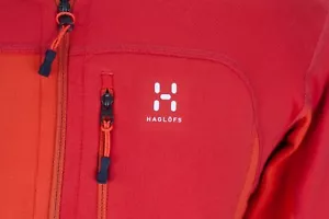 Chaqueta de Montaña Haglofs Para Hombres Polar Cremallera Completa Naranja y Rojo Suéter Talla XS - Imagen 1 de 16