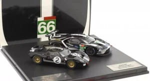 IXOMODELS - FORD GT #66 2019 e FORD GT40 #2 1966 alla 24 Ore di Le Mans - 1/4... - Foto 1 di 6