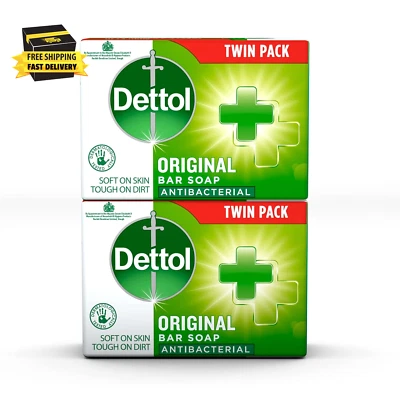 Jabón Original Antibacteriano 100G Paquete Doble Dermatológicamente Probado ⭐️⭐️⭐️⭐️⭐️⭐️ Foto 1 de 4