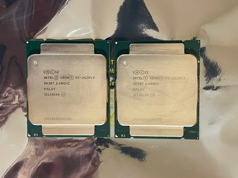Juego emparejado de procesador Intel Xeon 6 Core E5-2620 V3 15M de caché de 2... - Imagen 1 de 1