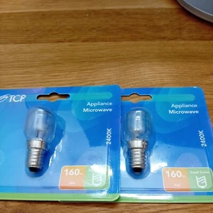 2 X  HIMALAYAN SALT LAMPS LIGHT BULBS 25W E14 SCREW IN PYGMY BULBS - Picture 1 of 2