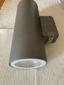 Siteco Wandleuchte Type CL, 5AA532 7 - 0K,Silbergrau, Neu - Bild 1 von 7