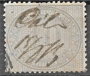 Deutsches Reich INNENDIENST 12 Federzug entwertet (BPP KRUG) - Bild 1 von 5